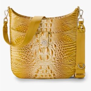 BRAHMIN | Leia Golden Rod Ombré Crossbody Bag NWT